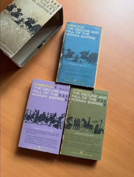 Gibbon's The Decline and Fall of the Roman Empire (3 Volume Boxed Set) | Abridged by D. M. Low